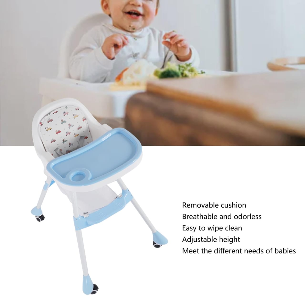 ბავშვის საკვები სკამ-მაგიდა - Image 5