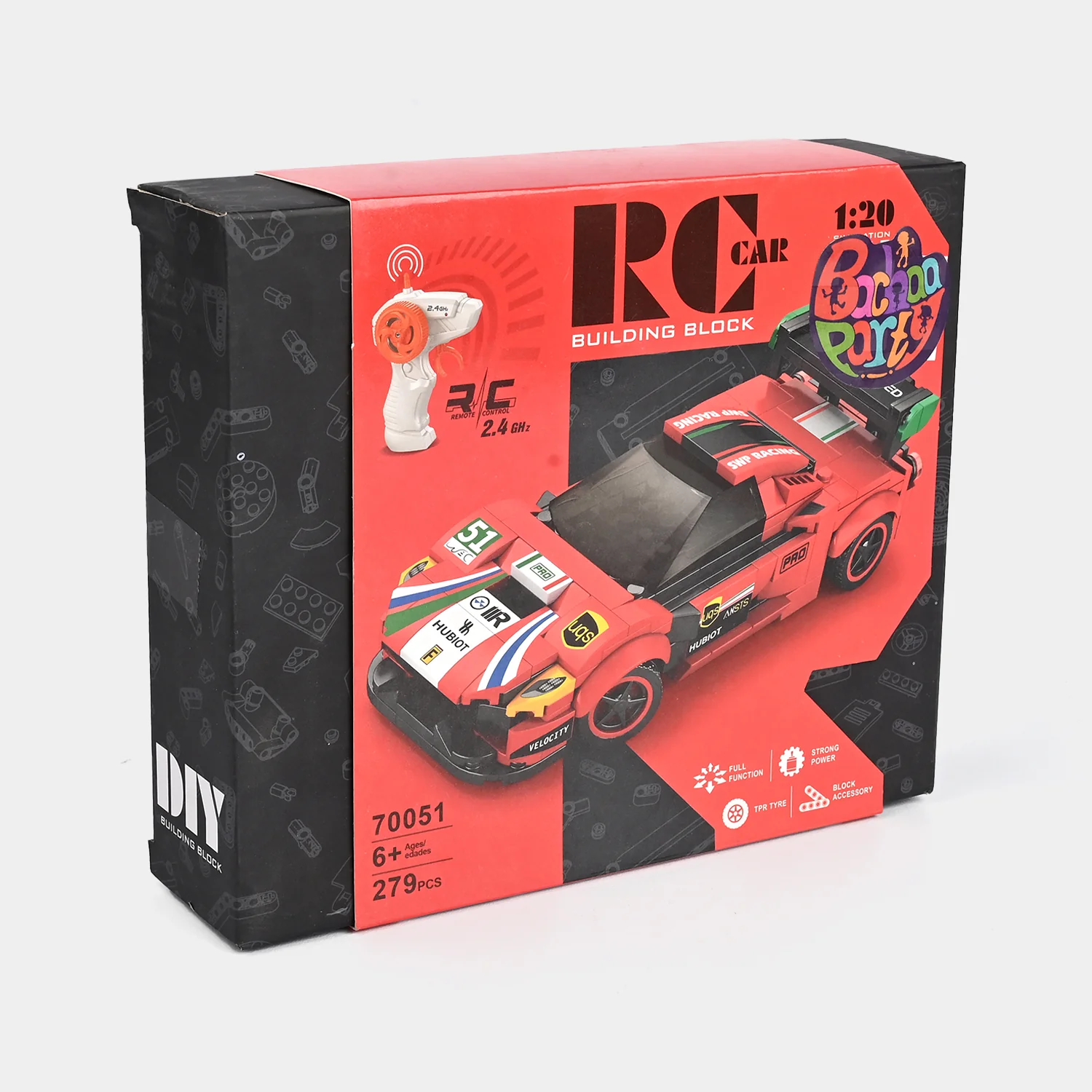 ასაწყობი Rc დისტანციურად მართვადი მანქანა (ლეგო)